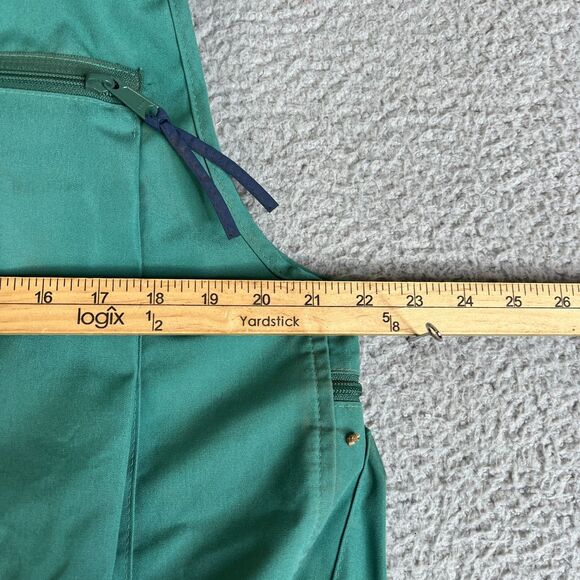 Vintage Columbia Sportswear Fly Fishing Vest Men Medium Green Tackle FM1010 - Picture 11 of 11